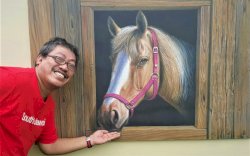 ToAccae Institute Pamerkan 55 Lukisan Tunggal Karya Armin Mustamin Toputiri