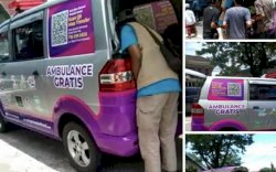 Ambulance Wakaf Tunai Indonesia Antar Jenazah Hasnia ke Pemakaman Baddoka