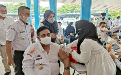 5000 Orang di Maros Lakukan Vaksinasi Booster Tahap 3