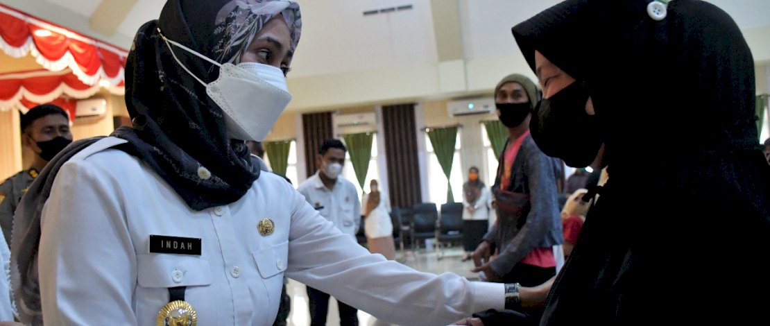  Pemerintah Daerah Kabupaten Luwu Utara kembali menyerahkan Hunian tetap (Huntap) kepada para penyintas banjir bandang/Ist