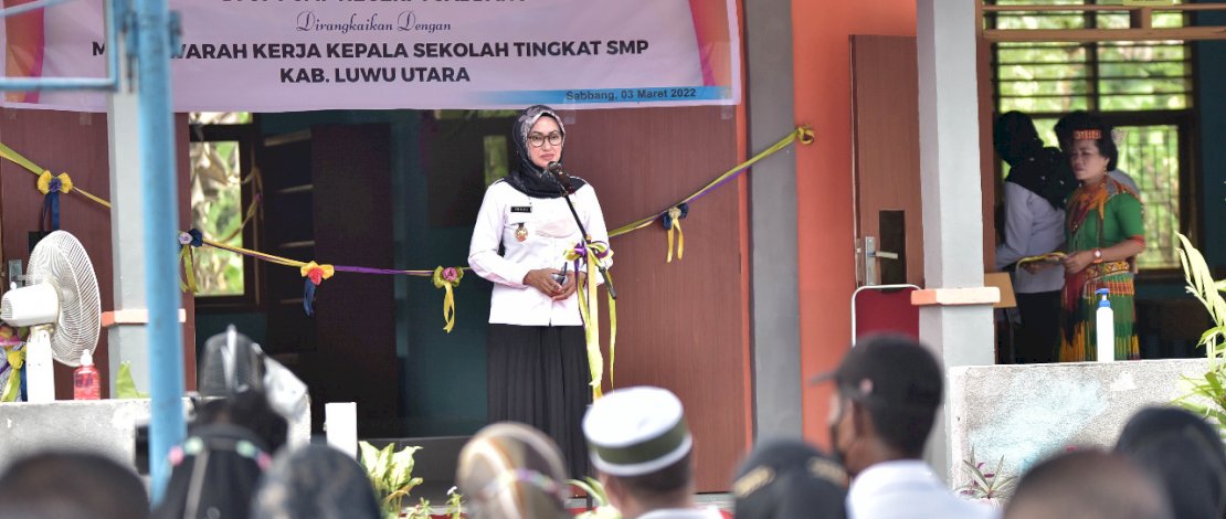 upati Luwu Utara Indah Putri Indriani/Ist