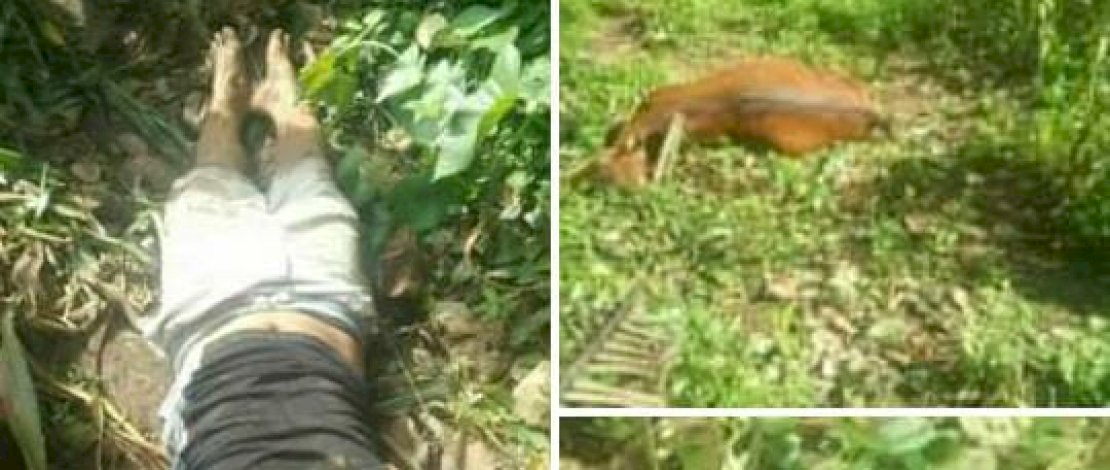 Sosok mayat pria ditemukan warga di kebun, di Desa Tugondeng, Kecamatan Herlang, Bulukumba, Sabtu 5 Maret 2022.
Sosok mayat pria ditemukan warga di kebun, di Desa Tugondeng, Kecamatan Herlang, Bulukumba, Sabtu 5 Maret 2022.