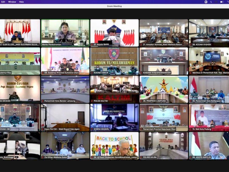 Sulsel Terapkan PTM Sesuai SKB dan Diskresi SKB