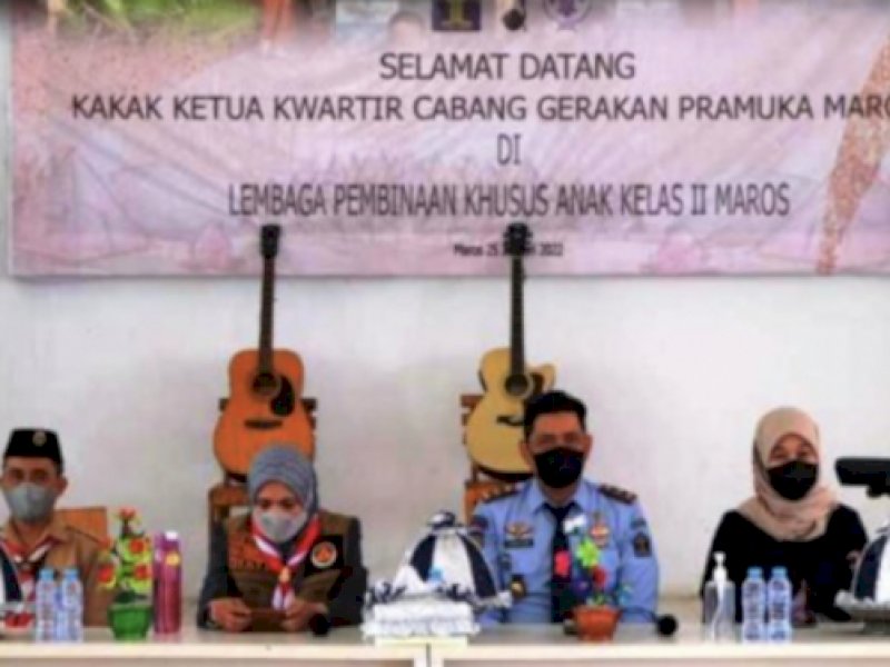 Wabup Suhartina Beri Motivasi Anak Didik Pemasyarakatan Kelas II Maros