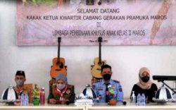 Wabup Suhartina Beri Motivasi Anak Didik Pemasyarakatan Kelas II Maros