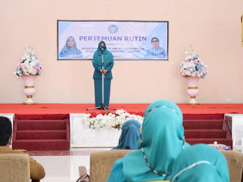 Gelar Rapat Rutin, PKK Takalar Fokus Penanganan Stunting