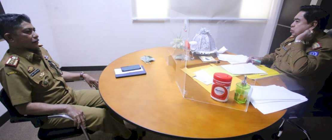 Tes wawancara dilaksanakan di Badan Kepegawaian Daerah (BKD) Sulsel, pada Senin 7 Maret 2022/ Ist
