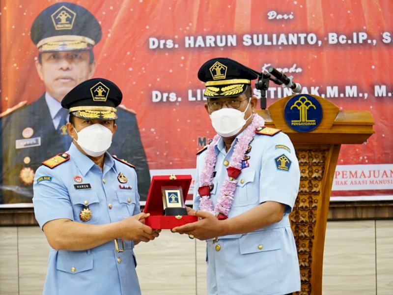 Liberti Sitinjak Resmi Pimpin Kanwil Kemenkumham Sulsel