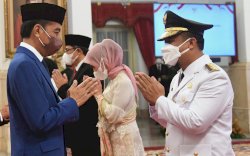 Ucapan Selamat Presiden Jokowi Usai Melantik Gubernur Sulsel
