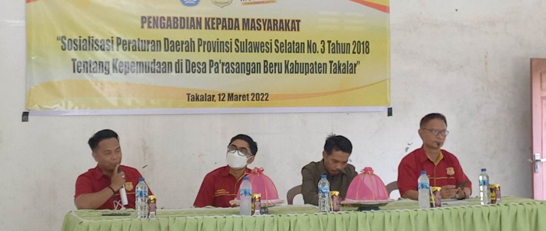 Unsa Makassar gelar kegiatan Sosialisasi Peraturan Daerah(Perda) Kepemudaan Nomor 3 Tahun 2018, Sabtu, 12 Maret 2022/Ist
Unsa Makassar gelar kegiatan Sosialisasi Peraturan Daerah(Perda) Kepemudaan Nomor 3 Tahun 2018, Sabtu, 12 Maret 2022/Ist