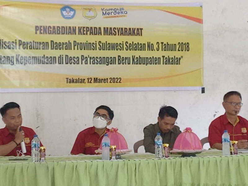 UNSA Makassar Dorong Pemuda Desa Terlibat Dalam Pembangunan 