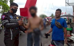 Gerak Gerik Mencurigakan, Remaja Pelanggar Lalin Bawa Busur Diamankan Polisi