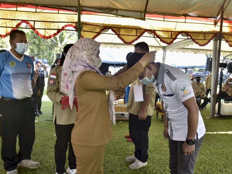 Bupati Lutra Buka Pelatihan Penanggulangan Bencana di Sabbang