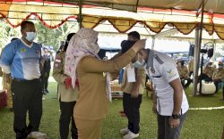 Bupati Lutra Buka Pelatihan Penanggulangan Bencana di Sabbang