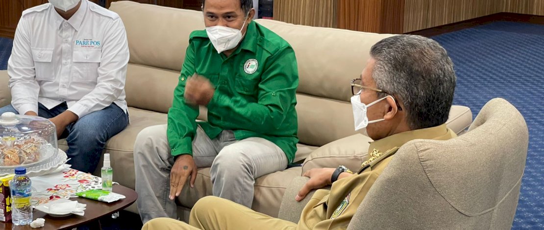 Jelang Pelantikan, SMSI Parepare Minta Arahan ke Taufan Pawe Jelang Pelantikan, SMSI Parepare Minta Arahan ke Taufan Pawe