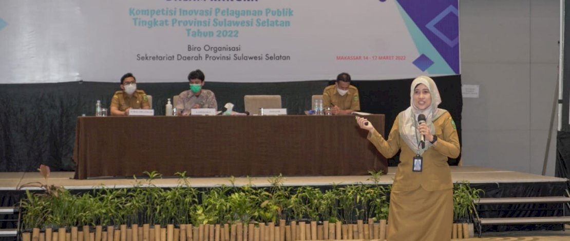 Presentasi Inovasi Sistem Informasi Kepegawaian (SISKA) Badan Kepegawaian dan Pengembangan Sumber Daya Manusia (BKPSDM) Kabupaten Luwu/Ist
Presentasi Inovasi Sistem Informasi Kepegawaian (SISKA) Badan Kepegawaian dan Pengembangan Sumber Daya Manusia (BKPSDM) Kabupaten Luwu/Ist
