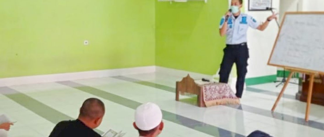 Lapas Narkotika Sungguminasa melaksanakan kegiatan Pembinaan Murottal(tartil) dan tahsin Al-quran bagi Warga Binaan Pemasyarakatan (WBP)/Ist Lapas Narkotika Sungguminasa melaksanakan kegiatan Pembinaan Murottal(tartil) dan tahsin Al-quran bagi Warga Binaan Pemasyarakatan (WBP)/Ist