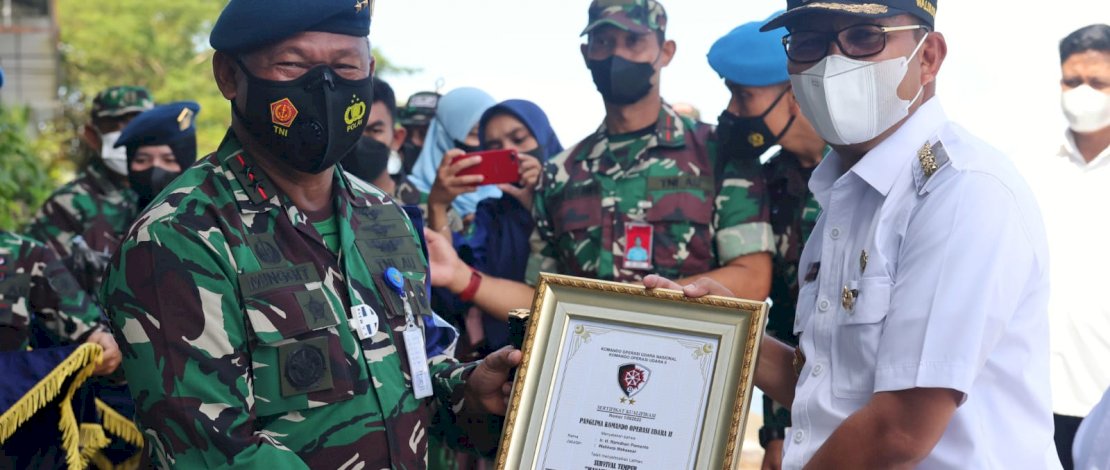 Latihan Survival Tempur Koopsud II Wanatirta Yudha-22 di Wilayah Pelabuhan Untia, Salodong, Kecamatan Biringkanaya, Kota Makassar, resmi berakhir, Rabu, 16 Maret 2022.