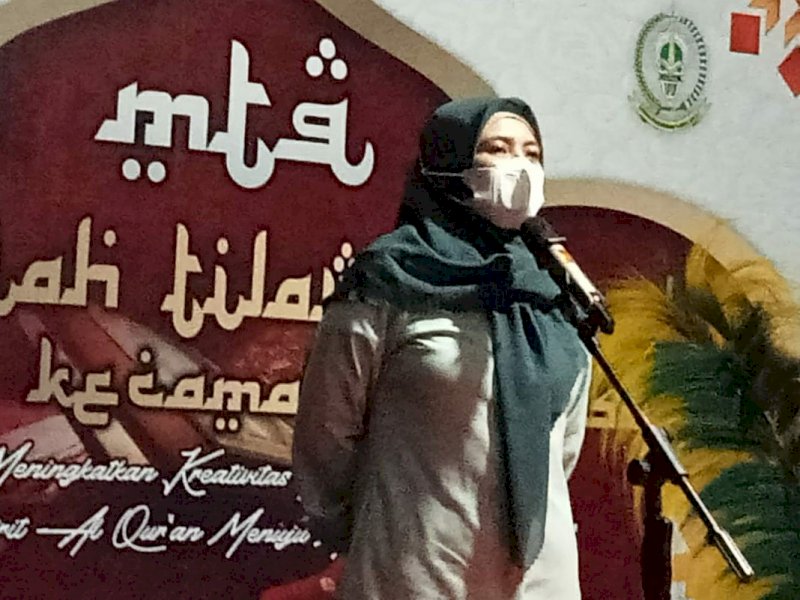 Suhartina Bohari Buka MTQ Tingkat Kecamatan Marusu