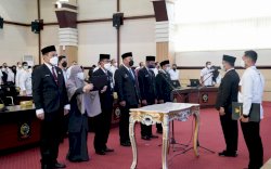 10 Pejabat Eselon II, III dan IV Pemprov Sulsel Dilantik