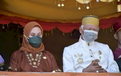 Indah Putri Indriani Hadiri Pengukuhan Tomakaka Masamba Ke-29