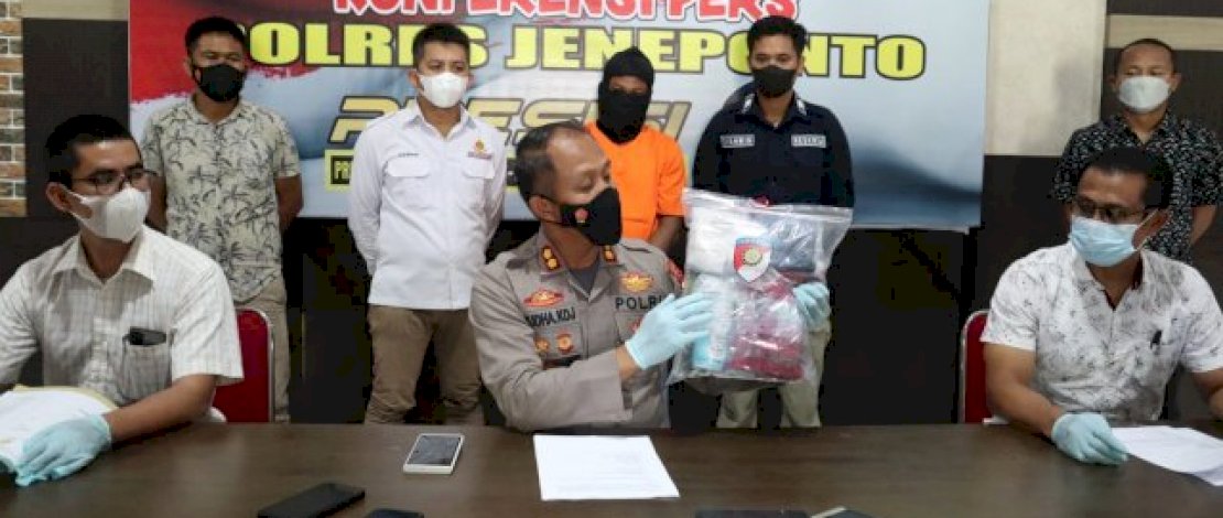 Kapolres Jeneponto, AKBP Yudha Kesit Dwijayanto.