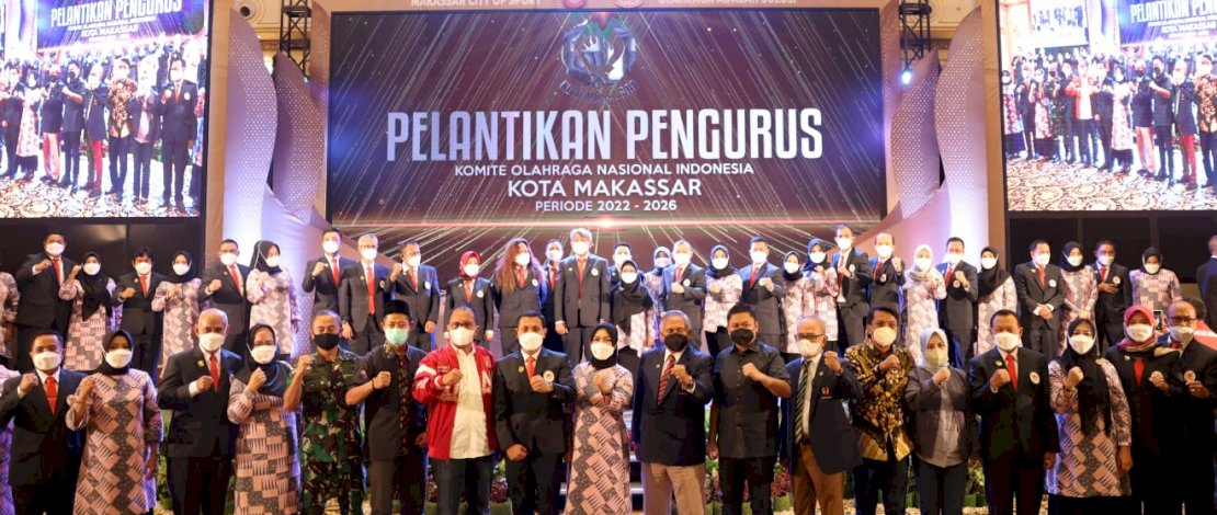 Wali Kota Danny Harap KONI Makassar dan Sulsel Kompak Bina Olahraga