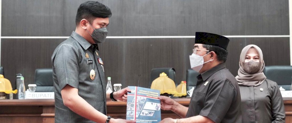 Serahkan LKPj 2021, Ekonomi Gowa Tumbuh Sebesar 7,26 Persen Serahkan LKPj 2021, Ekonomi Gowa Tumbuh Sebesar 7,26 Persen