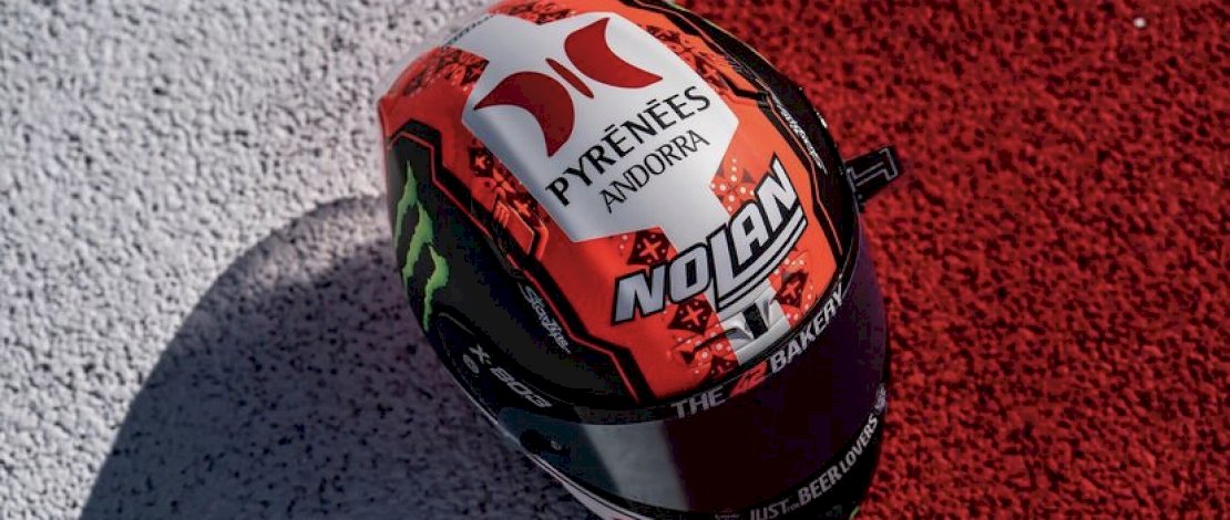 Bangga Balapan di Indonesia, Alex Rins Persembahkan Helm Motif Batik Bangga Balapan di Indonesia, Alex Rins Persembahkan Helm Motif Batik