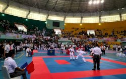 Karateka dari 22 Kab/Kota Panaskan Persaingan Kejurda Karate Sulsel