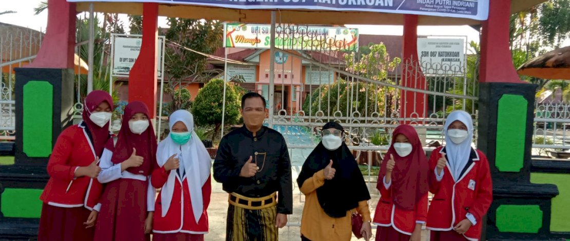 Wakili SD Katokkoan Masamba Ifra Maira Nur, Berjaya di Lomba Singing Contest Camplish 2022