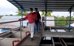 PDAM Kota Makassar Bersihkan Pulsator di IPA II Panaikang