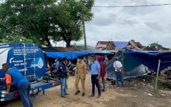 PDAM Makassar Salurkan Air Bersih untuk Korban Kebakaran di Tallo