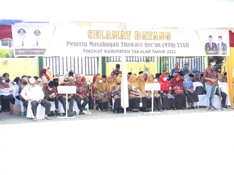 Buka MTQ Tingkat Kabupaten, Bupati Takalar Target Juara di Tingkat Provinsi Mendatang 