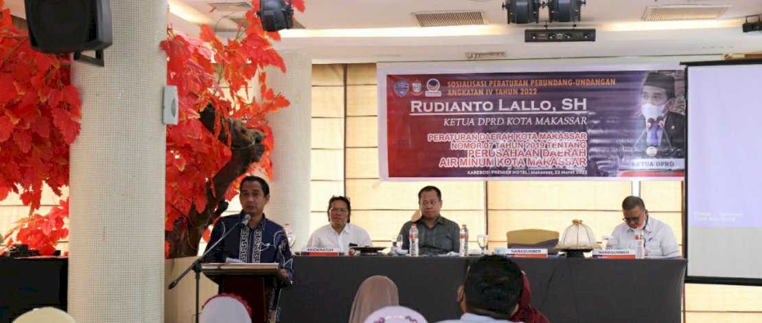 Kabar Baik PDAM Kota Makassar, Pelanggan Baru Bisa Cicil Uang Muka&nbsp;&nbsp;