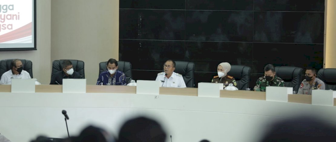 Wali Kota Danny, Pimpin Rakor Ketersediaan Pangan Jelang Ramadan 