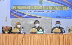 Pemkab Lutra Gelar Sosialisasi dan Advokasi Bulan Imunisasi Campak Rubella&nbsp;