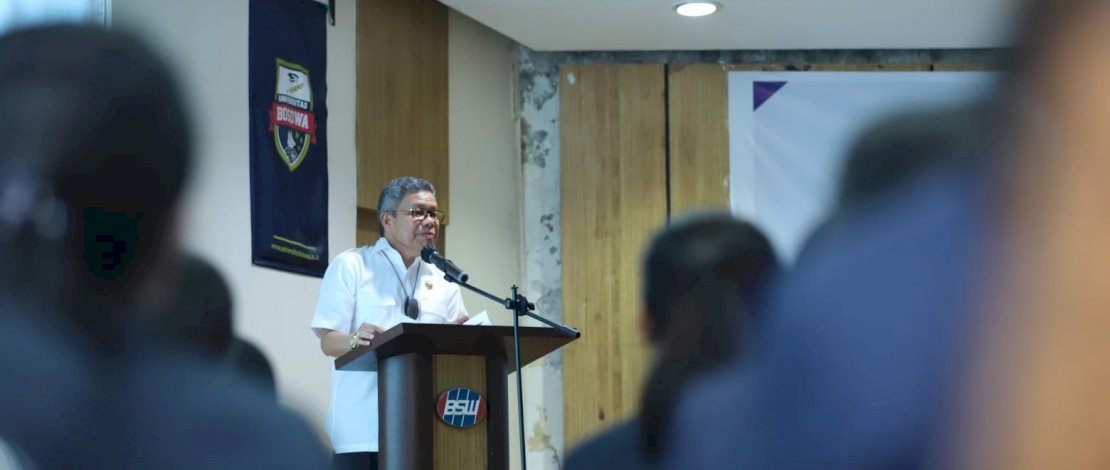 Depan Mahasiswa Unibos, Taufan Pawe: BJ Habibie Sumber Inspirasi Pembangunan Parepare