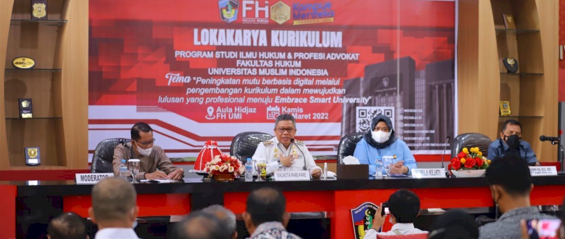 Kuliah Umum di UMI, Taufan Pawe Paparkan Tiga Pilar Pedoman Pemerintah