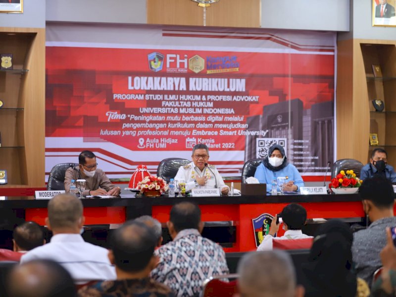 Kuliah Umum di UMI, Taufan Pawe Paparkan Tiga Pilar Pedoman Pemerintah