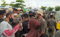 Tak Indahkan Peringatan, Sejumlah Pedagang Liar di Kawasan Lego-Lego Ditertibkan