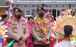 Perdana!! Dansat Brimob Sulsel Kunker ke Batalyon C Pelopor Bone, Ini Penekanannya