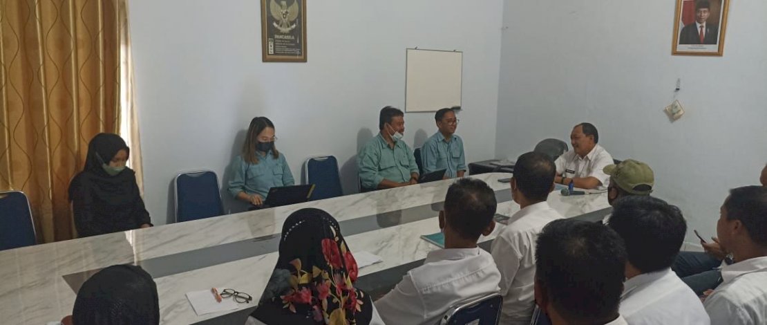 Pertemuan Disnaketrans Kolaka dan PT Vale Indonesia.