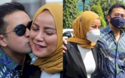 Hadiri Sidang Cerai Perdana, Olla Ramlan dan Aufar Hutapea Saling Rangkul