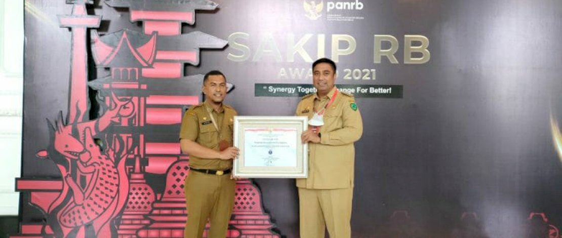 Maros Raih Predikat B dalam SAKIP dan RB Award 2021