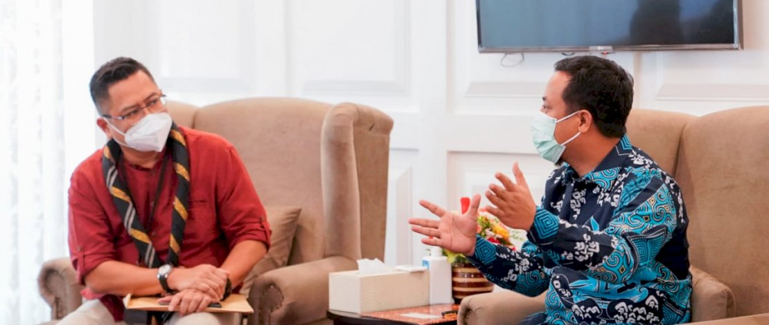 Minta Masukan Saran, Andi Sudirman Terima Tim Penilai Penghargaan Pembangunan Daerah 2022