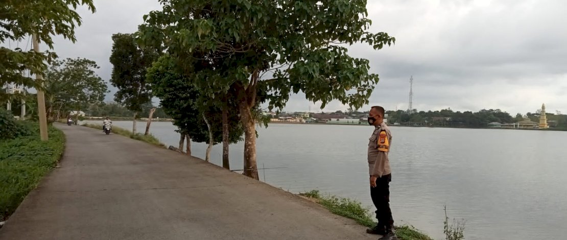 Kerap Dijadikan Arena Balap Liar, Danau Mawang Dijaga Polisi