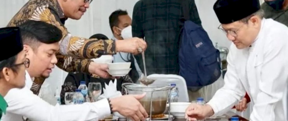 Bupati Gowa Promosikan 'Coto Makassar' Saat Sambut Kedatangan Muhaimin Iskandar