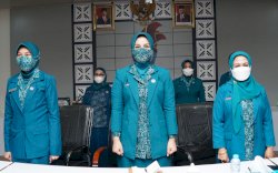 Ikuti Pelantikan Ketua TP PKK Sulsel, Priska Adnan Harap Sinergitas Terjaga untuk Maksimalkan Program