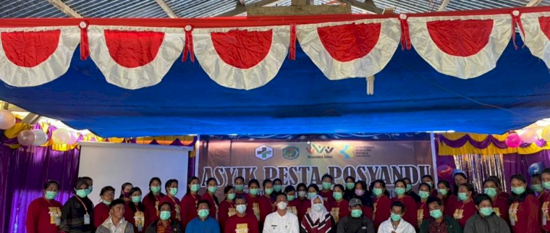 Kerjasama Tim Nusantara Sehat dan Dinkes Luwu Utara Lahirkan Inovasi &lsquo;Pesta Asyik Posyandu&rsquo;
